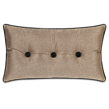  15X26 ARWEN BUTTON TUFTED DECORATIVE PILLOW