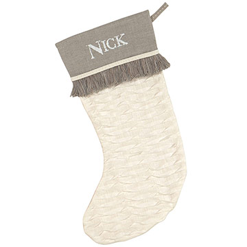 ��ɫʥ�Q�� 20X12 SNOWY WHITE STOCKING