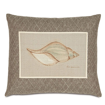 S 15X18 HAND-PAINTED SHELL