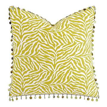 ε�{ 22X22 AZUL DEC PILLOW A