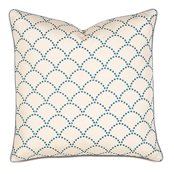 �頖˹�D 22X22 CHARLESTON DEC PILLOW A