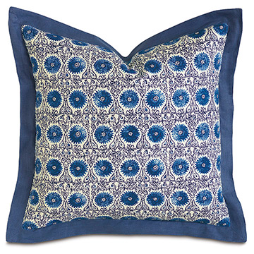 ���� 27X27 INDIGO EURO SHAM