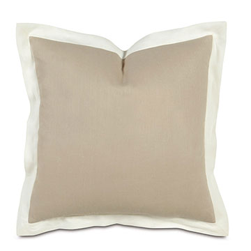 ؐR 27X27 BREEZE BISQUE EURO SHAM