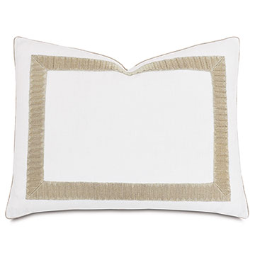 �K����˹ 20X27 SUSSEX METALLIC BORDER STANDARD SHAM