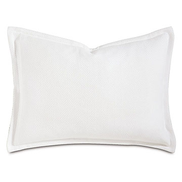  20X27 WILKE WHITE STANDARD SHAM