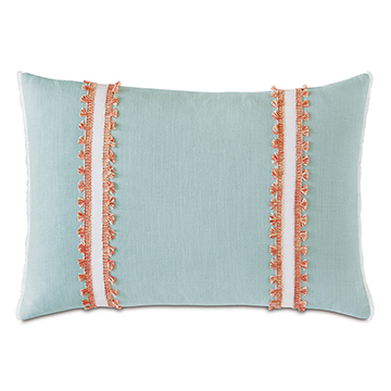 ��֮�� 16X22 BIMINI FRILLY DECORATIVE PILLOW