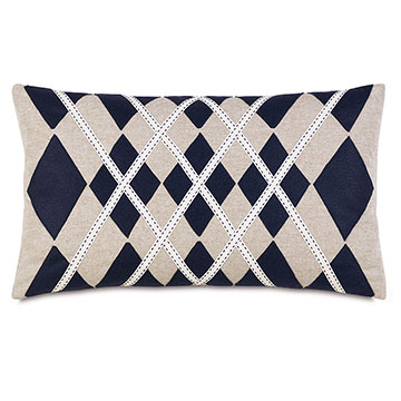  13X22 GREER LINEN BOLSTER