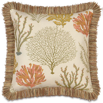 P˹ 22X22 CAICOS W/BRUSH FRINGE