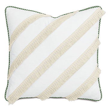 P 20X20 CASA GUAVA TASSEL DECORATIVE PILLOW