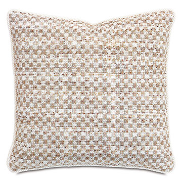 P 22X22 CASA GUAVA CHENILLE DECORATIVE PILLOW