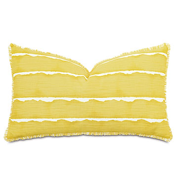 ~ 15X26 MEYER MINI FRINGE DECORATIVE PILLOW