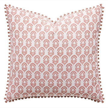  27X27 MINT PUNCH DECORATIVE PILLOW