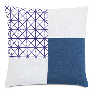 ��ؐ 22X22 COCOBAY PATCHWORK DECORATIVE PILLOW