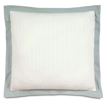 ׵ D 27X27 JUDE IVORY EURO SHAM