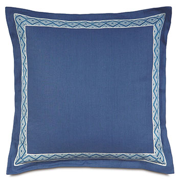 Wƥ 27X27 BREEZE SAPPHIRE EURO SHAM