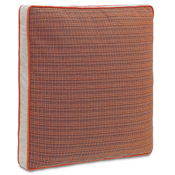 S 27X27X3 FLECK TANGERINE EURO SHAM