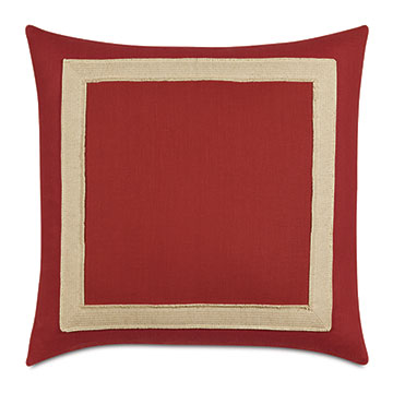 A 27X27 JOAQUIN LINEN EURO SHAM