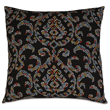 ���ׁ� 22X22 FREYA IKAT DECORATIVE PILLOW