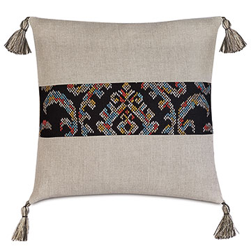 ���ׁ� 20X20 FREYA TASSEL DECORATIVE PILLOW