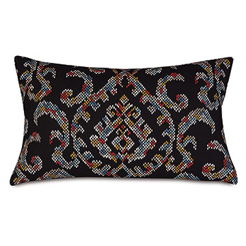 ���ׁ� 13X22 FREYA IKAT DECORATIVE PILLOW