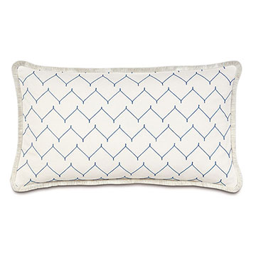 Wƥ 21X37 ZOLAH INDIGO KING SHAM