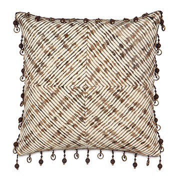 ׭ 18X18 BELIN PEBBLE W/BALL TRIM