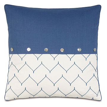 Wƥ 24X24 BREEZE SAPPHIRE W/BUTTONS