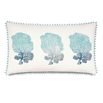 Wƥ 13X22 BALDWIN WHITE BLOCK-PRINTED