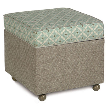 S 19X19X20 ARLO ICE STORAGE BOXED OTTOMAN