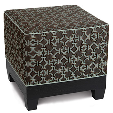 S 20X20X18 TONKIN ESPRESSO CUBE OTTOMAN
