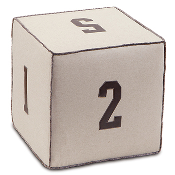 ���ȿ��к� 17X17X17 GREER LINEN POUF