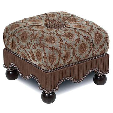 ܽ˹ 16X16X11 VENEZIA TEAL MEDIUM OTTOMAN