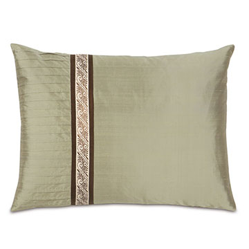 ׭ 20X27 SERICO SAGE STANDARD SHAM LEFT