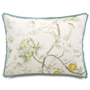m 20X27 MAGNOLIA MINT STANDARD SHAM