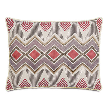 A 20X27 JOAQUIN EMBROIDERED STANDARD SHAM