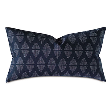 �h���D�� 13X22 BRIDGEHAMPTON GEOMETRIC PRINT DECORATIVE PILLOW