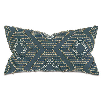 ���g�� 13X22 TRILLIUM DIAMOND FIL COUPE DECORATIVE PILLOW