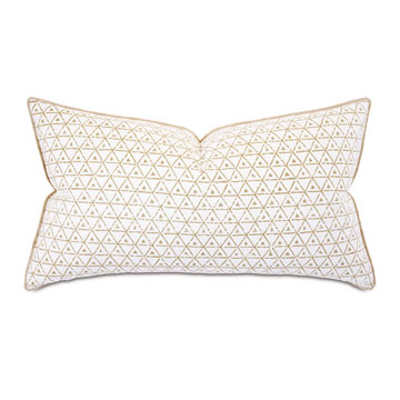 ������ 21X37 WELFLEET GEOMETRIC KING SHAM