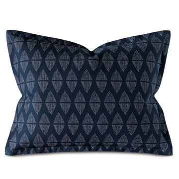 �h���D�� 20X27 BRIDGEHAMPTON GEOMETRIC PRINT STANDARD SHAM