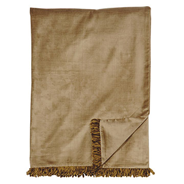 ͽ] 53X80 LUCERNE GOLD THROW