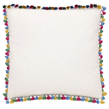 �o˹�� 20X20 BREEZE SHELL W/TASSEL TRIM