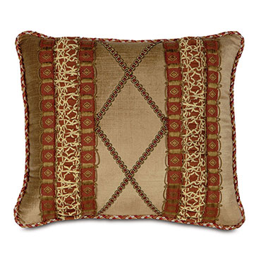 ͽ] 15X18 LUCERNE GOLD W/RUCHED INSERTS