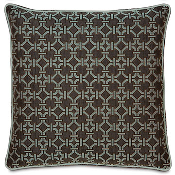 S 27X27 TONKIN ESPRESSO W/DOUBLE WELT